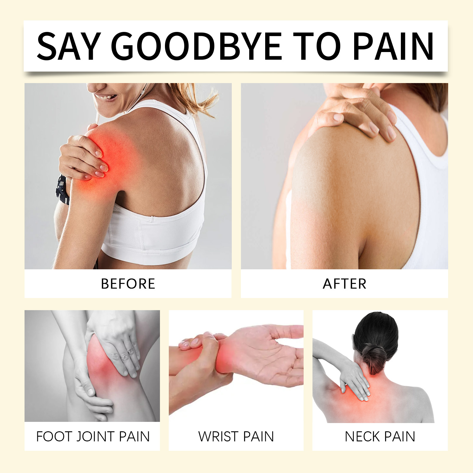 Bee Venom Joint Care Cream Shoulder Neck Waist Cervical Joint Massage Body Maintenance Skin Cream