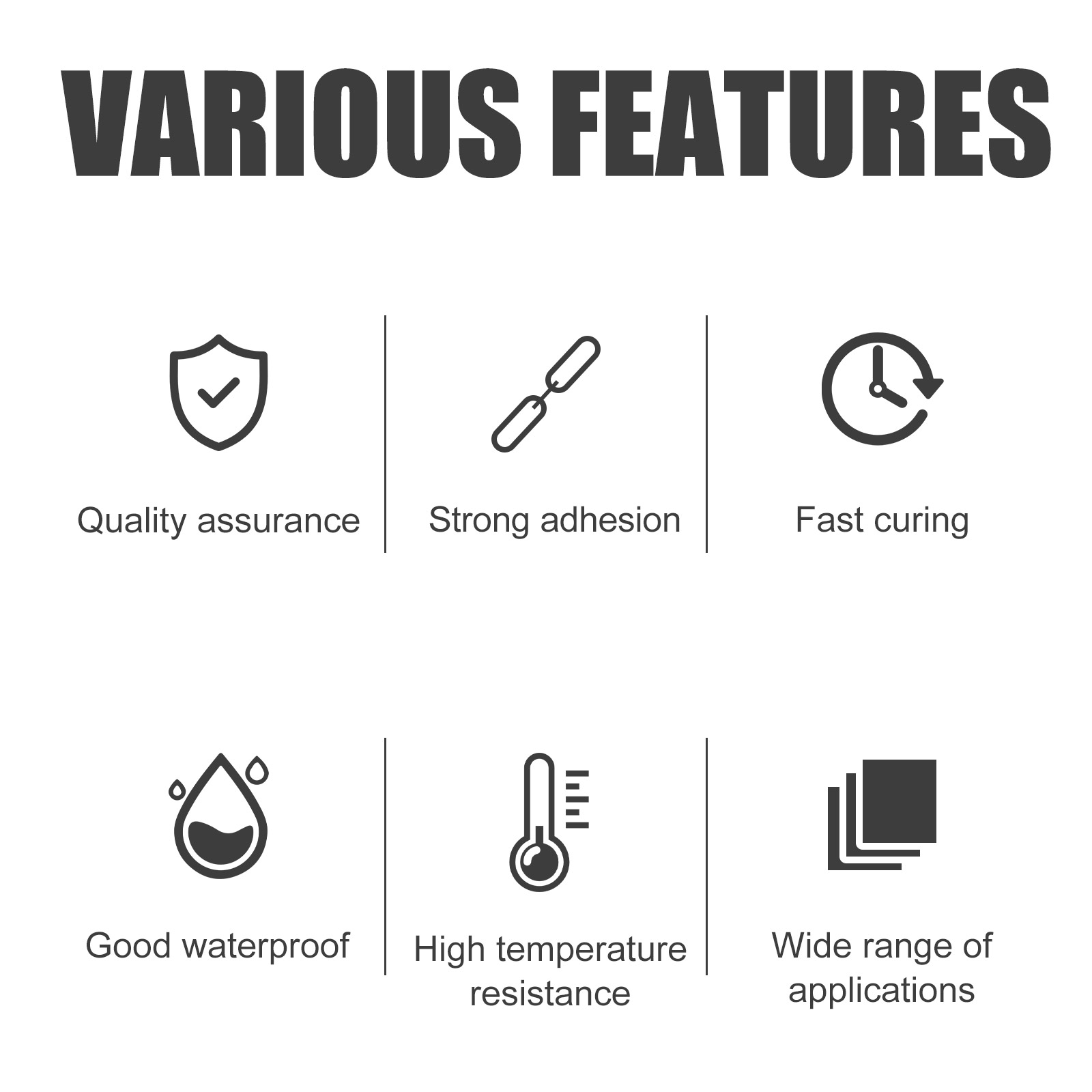 Multi Purpose Ceramic Waterproof Clear Glue Fast Drying For Glass Wood Metal Tile General Repair 30g
