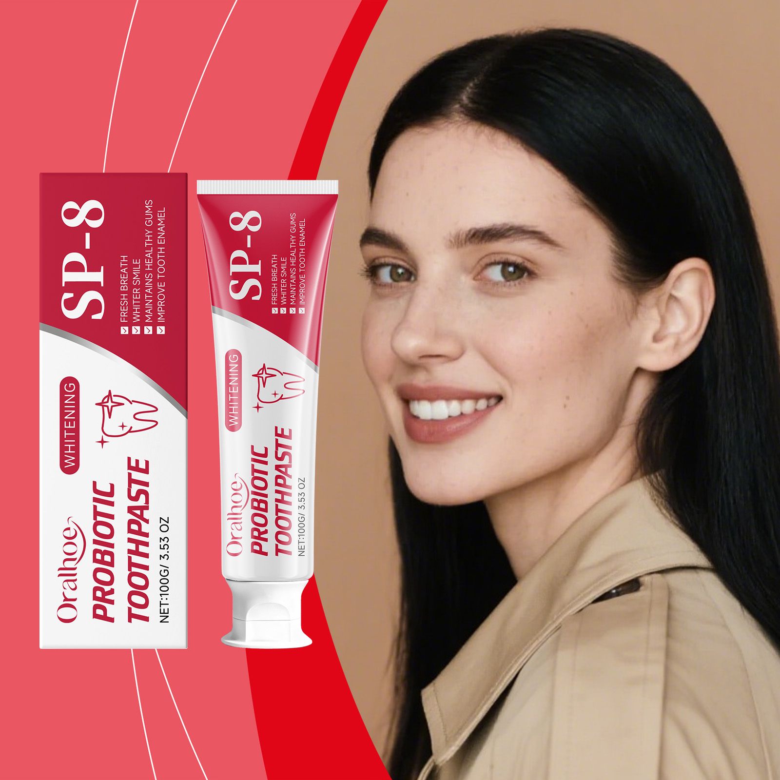 Toothpaste For Daily Cleaning Fresh Breath And Enamel Protection Oral Care