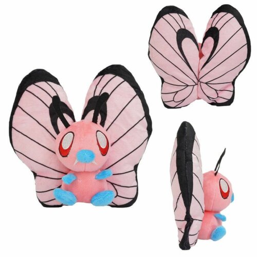 Pink Shiny Butterfree 7u201c Pokemon Plush Toy Doll Cute