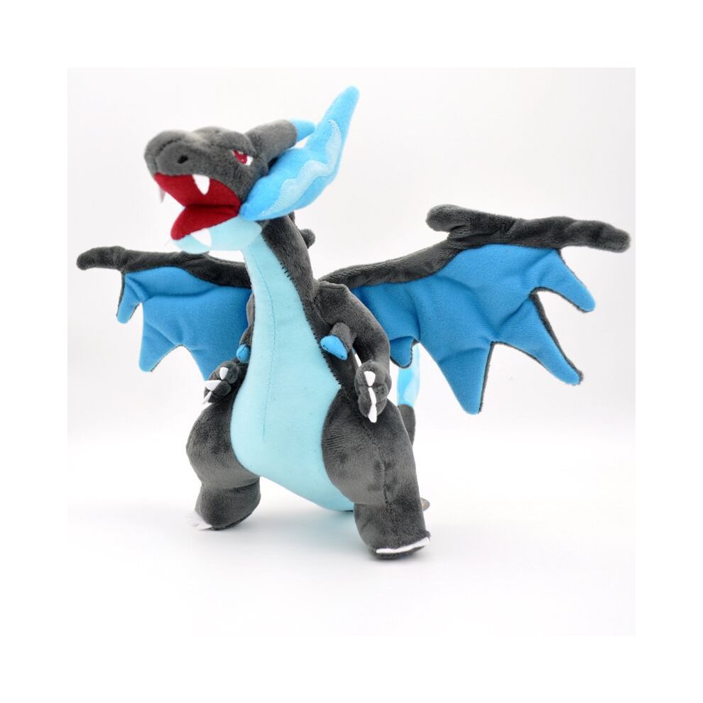 Pokemon Plush Soft Toys Teddy Teddies Mega Charizard X 9 inch Stuffed