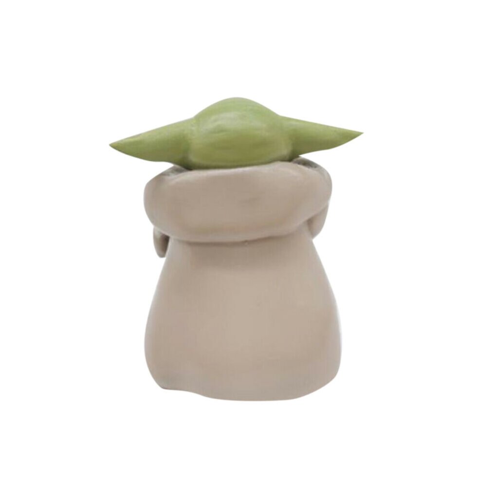 Star Wars Mandalorian Baby Yoda Planter Pot ''The Child Holding Cup'' Model Toys