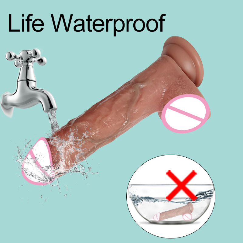 Realistic Dildo Masturbator for Women Heating Thrusting Vibration Wand Vibrator Automatic Sex Toy G-Spot Fucking Massager Bullet with Suction Cup and Remote Control 8.26 Inch
