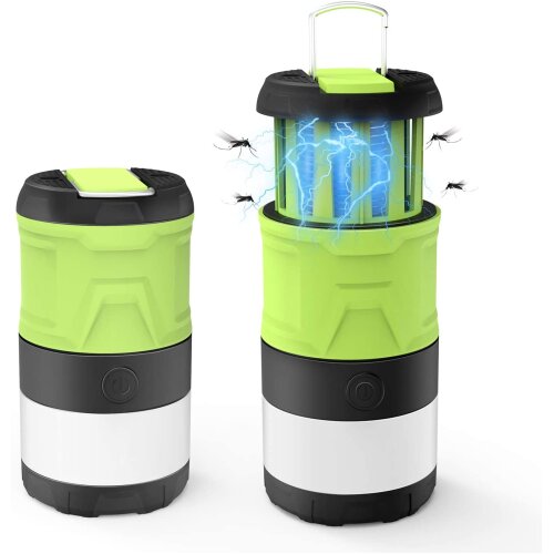 LED Camping Lantern Insect Killer Camping Lamp With 2000 mAh Rechargeable Bttery