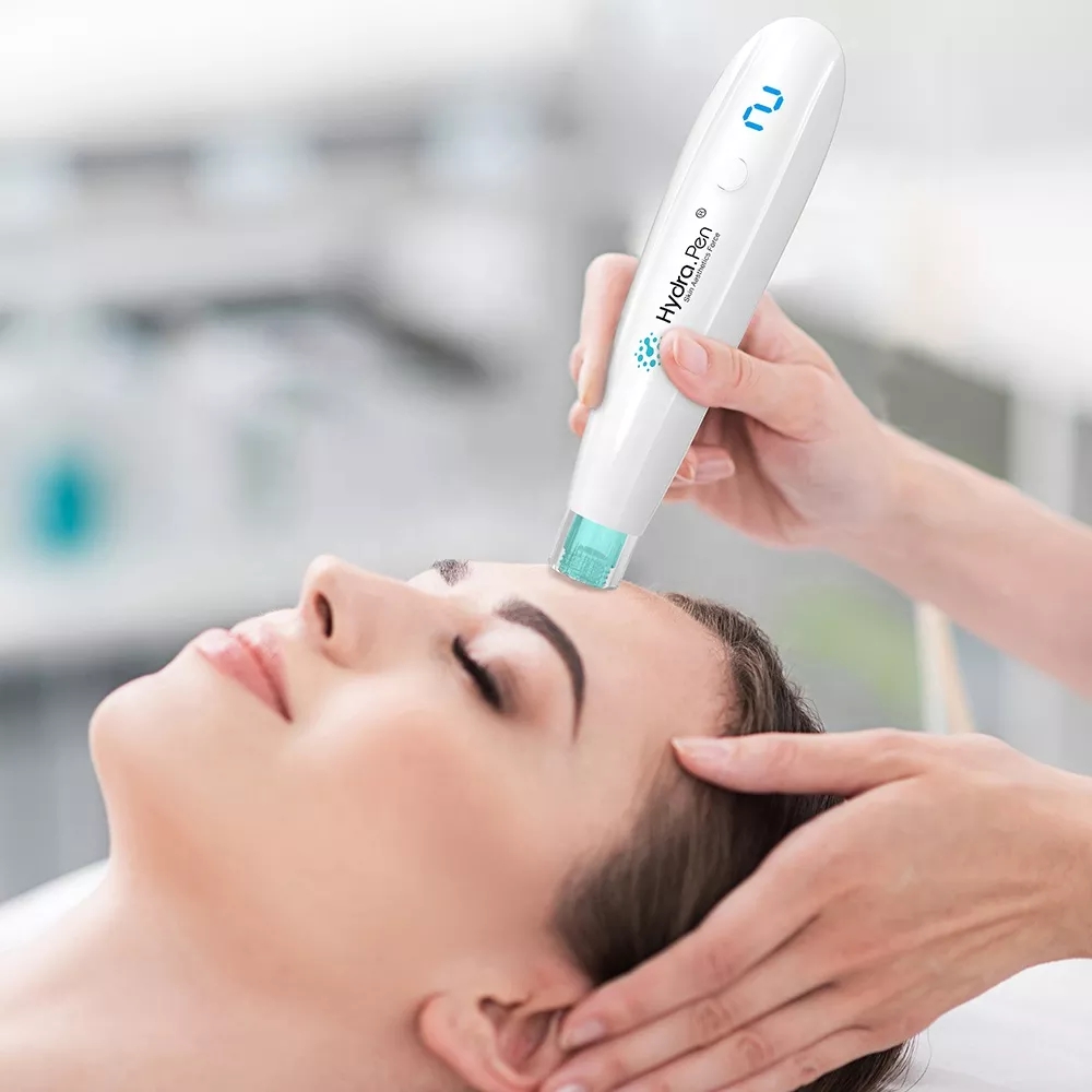 Dr. Pen Hydra Pen H2 Microneedling Pen Automatic Serum Applicator HydraPen Home Tool Kit for Face Body Skin Care Personal Use