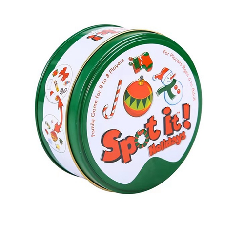Spot it HOLIDAY Game Card Family Game Boxed