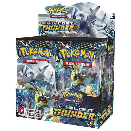 Pokémon Cards TCG 324Pcs English Trading Card Game Lost Thunder Rare Collection Battle Cards Booster Box Gift Kids Toys