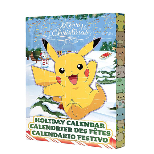 Christmas Advent Calendar Countdown Calendar Toys Pokemon 24 Pcs Set Figure Mystery Box Kawaii Pikachu Anime Figural Model Kid Toy Gifts