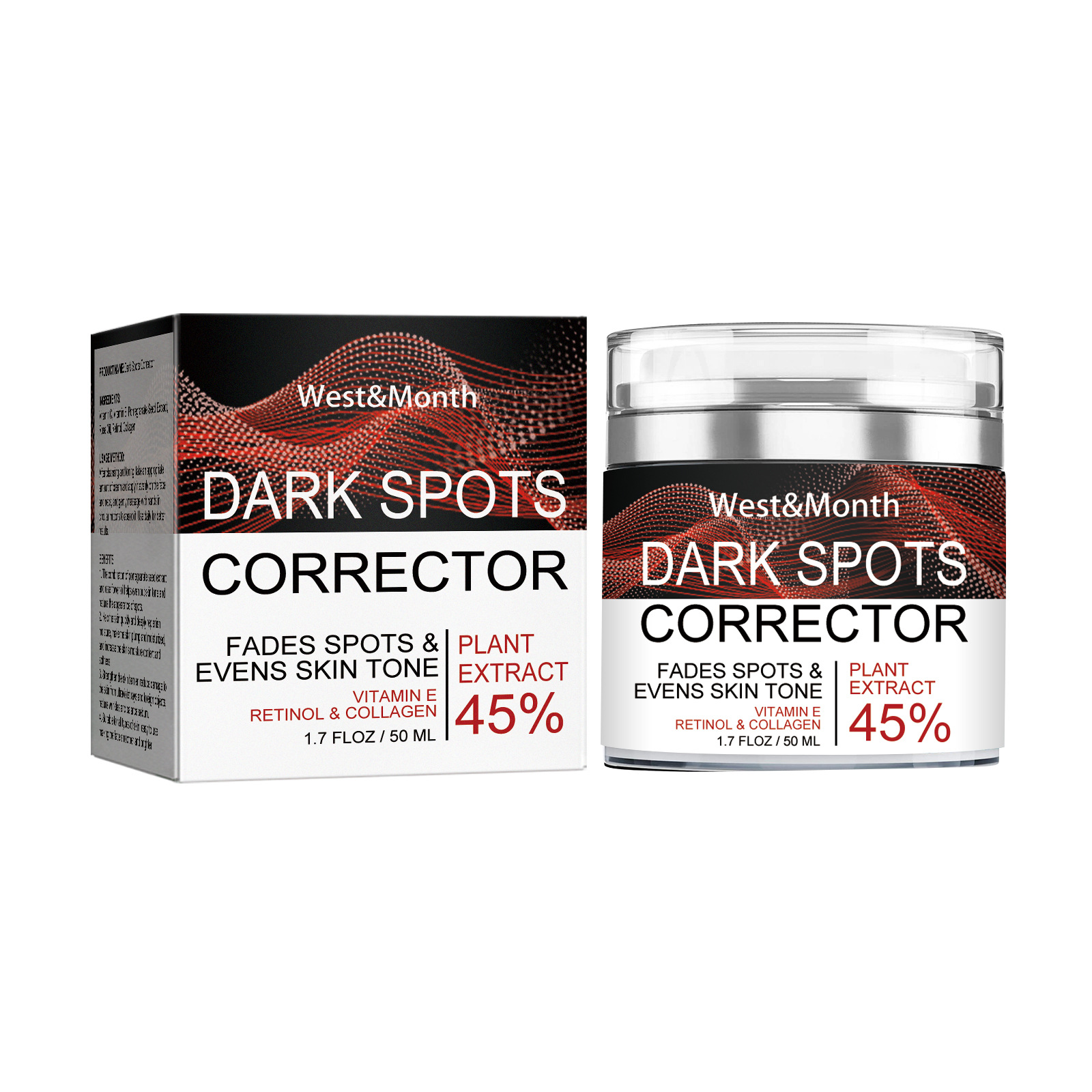 Dark Spots Corrector Anti Dark Spot Cream Whitening Facial Cream Repair Fade Freckles Melanin Remover Brighten Moisturizing Improving Facial Dullnes