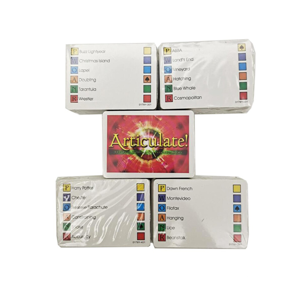 Drumond Park Articulate Family Board Game The Fast Talking Description Games for Adults and Kids