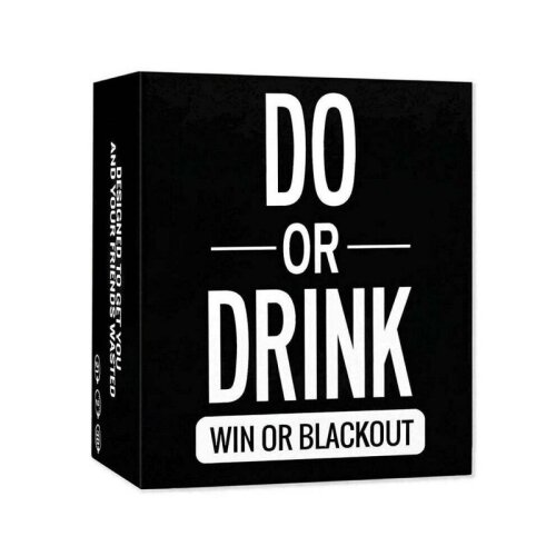 Do or Drink-Party Card Game for College Camping