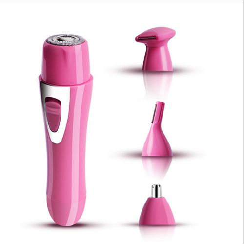 Portable 4 in 1 Lipstick Shaver for Women Mini Electric Hair Remover