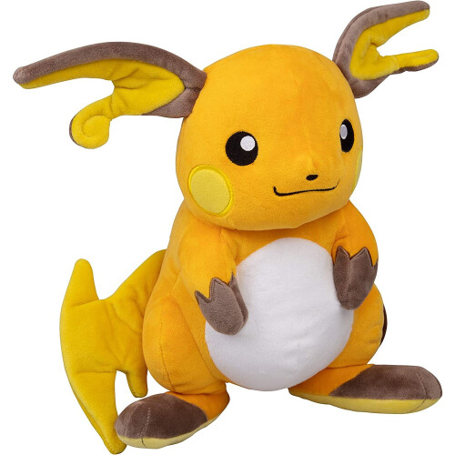 Pokémon Raichu Plush Stuffed Animal Toy Large 12in