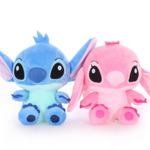 2pcs Lilo and Stitch Plush Toy 20CM Soft Cute Stuffed Doll Figure Kids Toy Gift