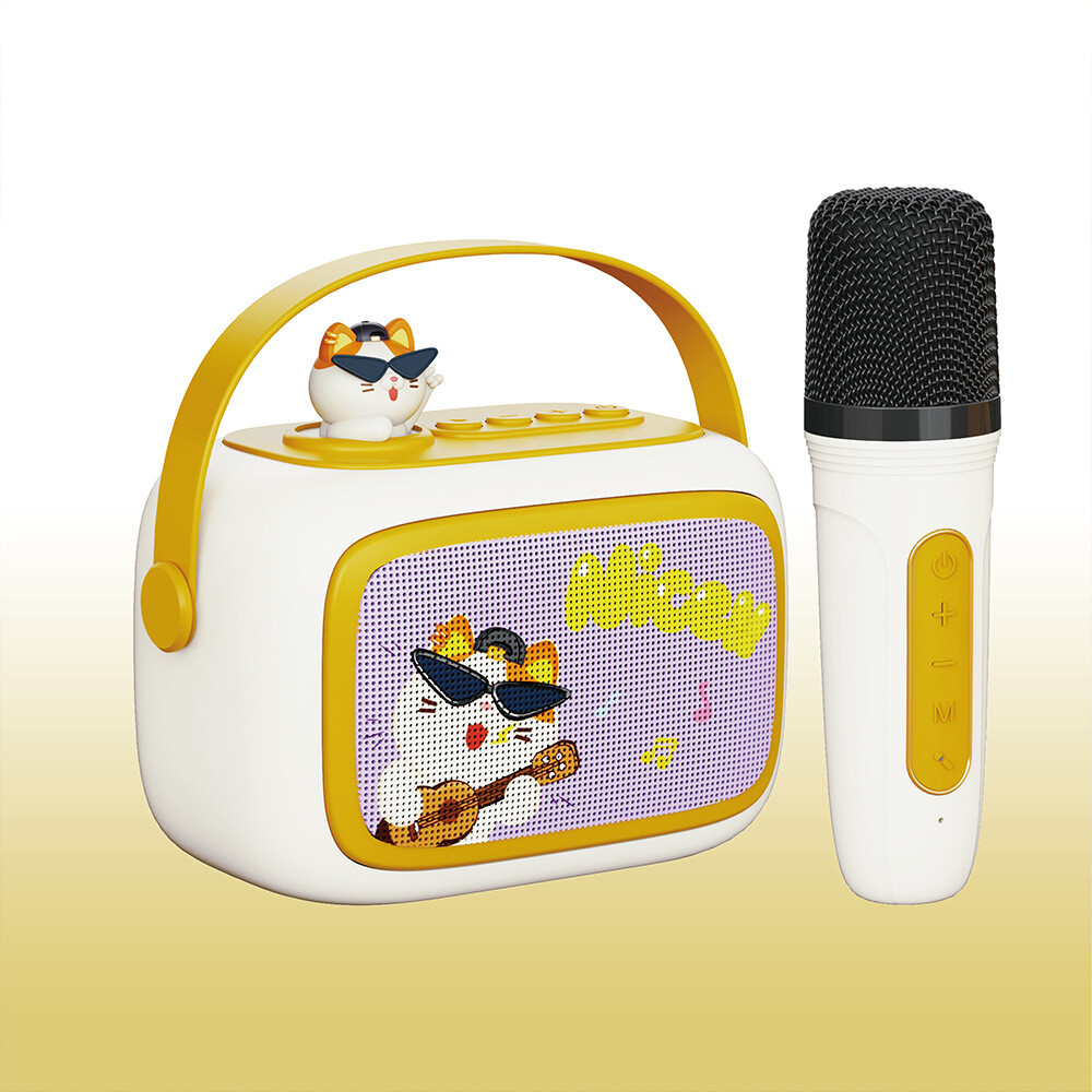 Wireless Microphone Karaoke Machine Bluetooth Speaker KTV For Outdoor Home Party