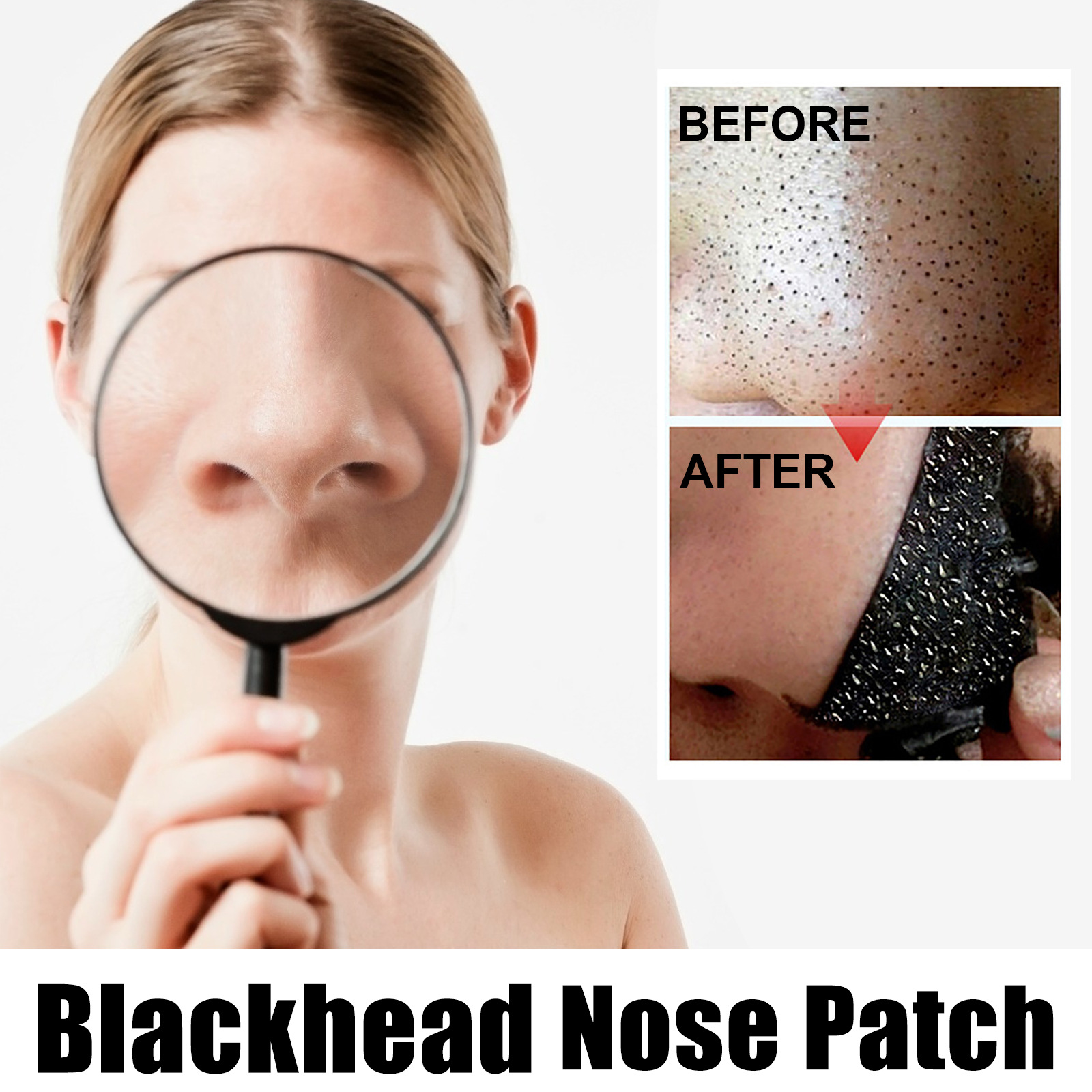 Blackhead Nose Patch Bamboo Charcoal To Remove Blackheads Clean  Pores Adsorb Oil And Dirt Nose Film Nose Stick