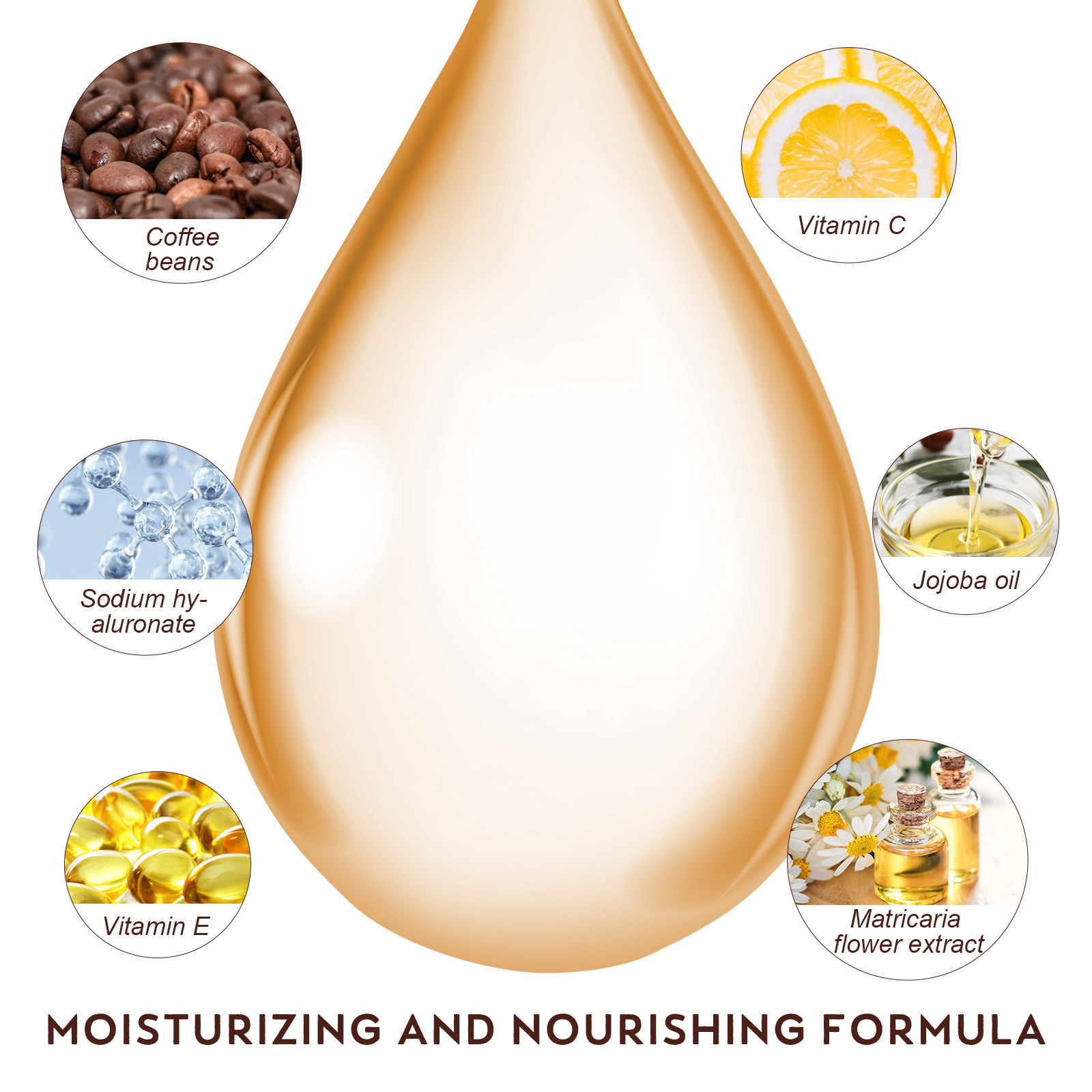 (1 PC) Anti Aging Eye Essence Deep Moisturizing Reduce Dark Circles Fine Lines Refines Pores Anti Puffiness Lightening Eyes Daily Massage Serum Eyes Care 30ml