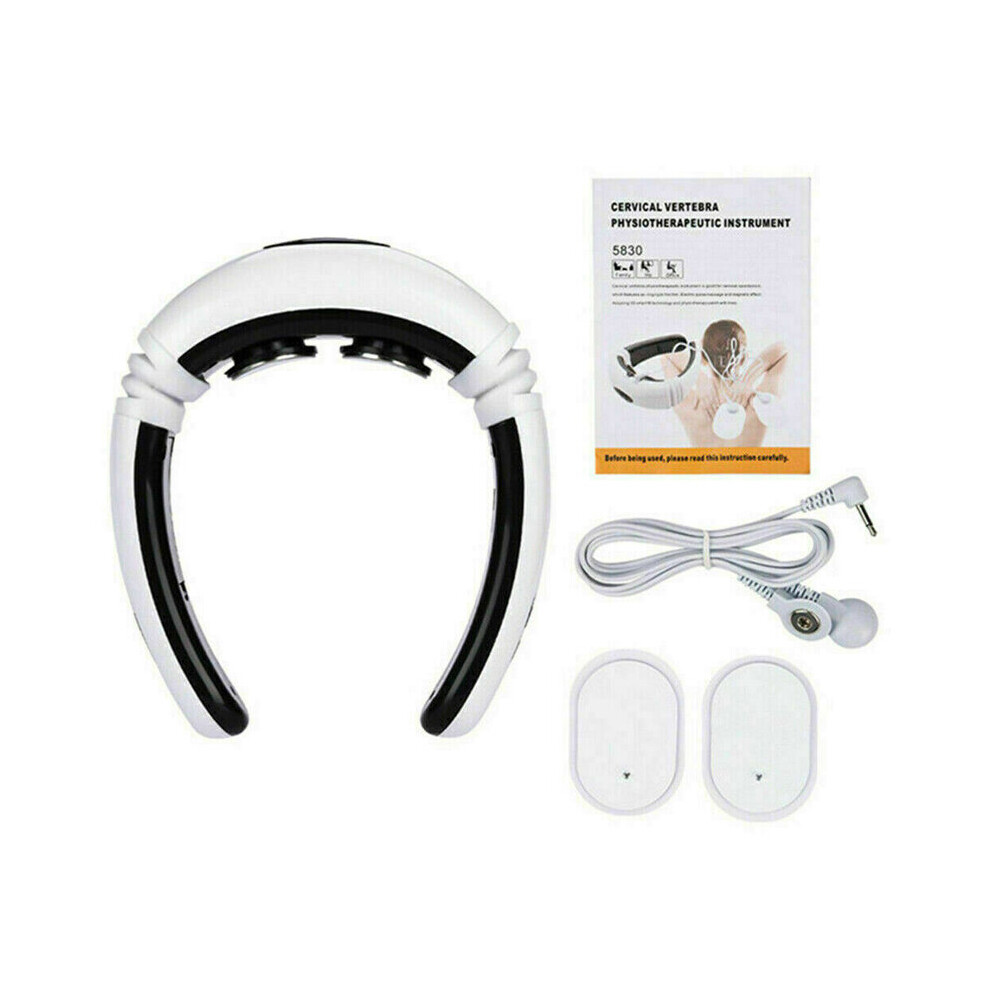 Electric Cervical Neck Massager Body Shoulder Relax Massage Relieve Pain