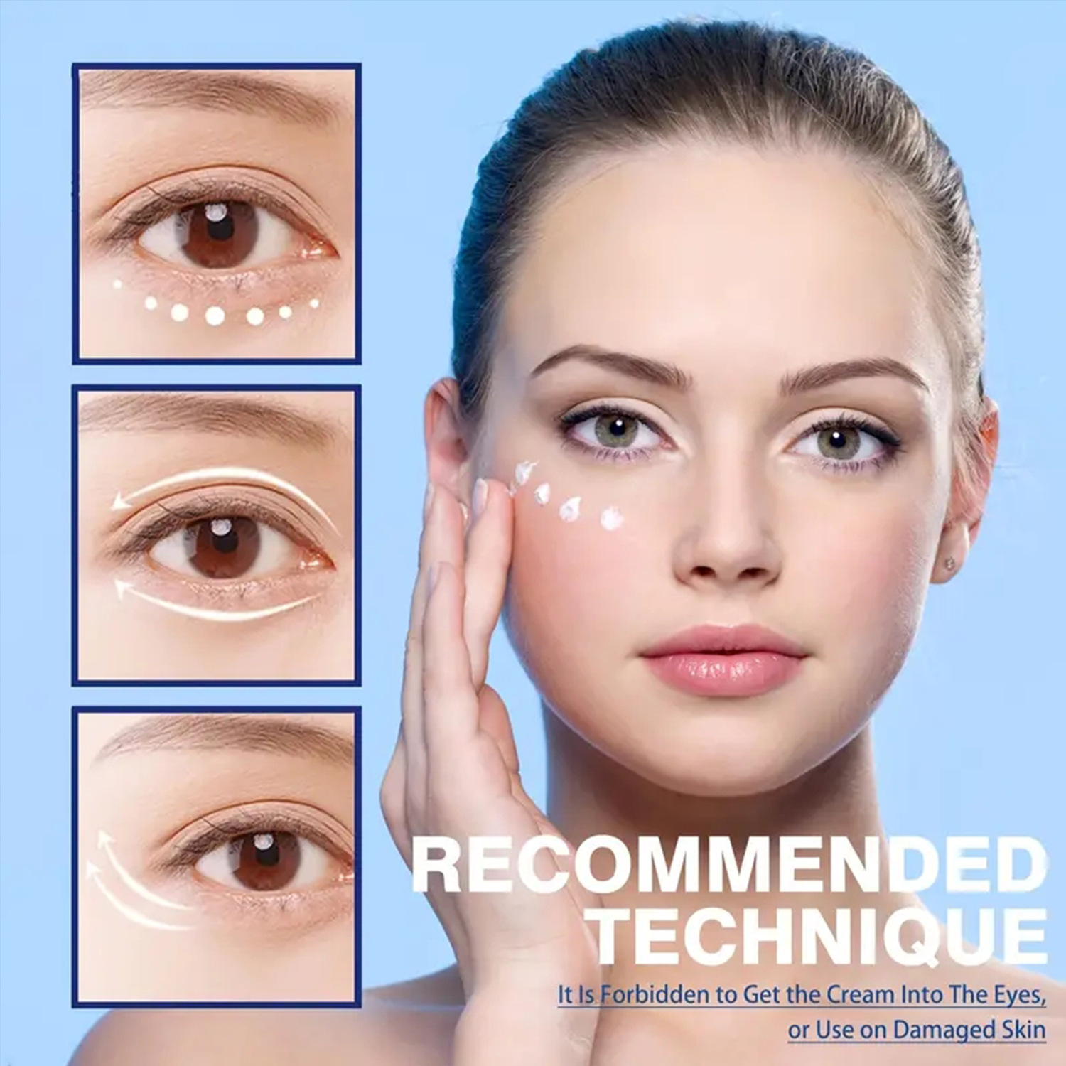 Ultimate Firming Lifting Eye Cream Temporary Eye Eightening Cream Reduces Eye Bags Dark Circles and Fine Lines Daily Anti Aging repairs Wrinkles 20g