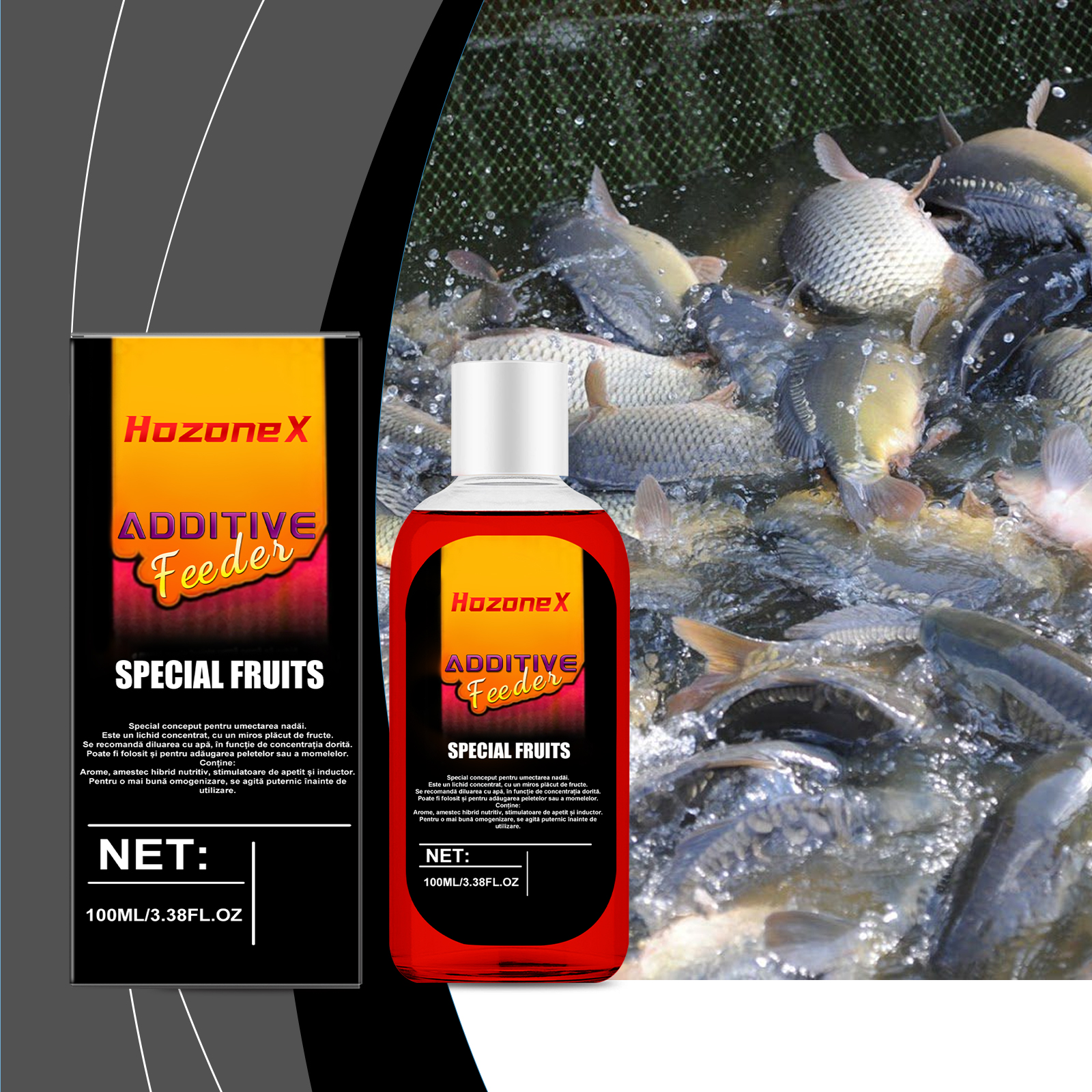 100ml Natural Worm Concentrate Fishing Baits Fish Lure Attraction Enhancer Red Worm Baits Fish Attractant for Trout ﻿