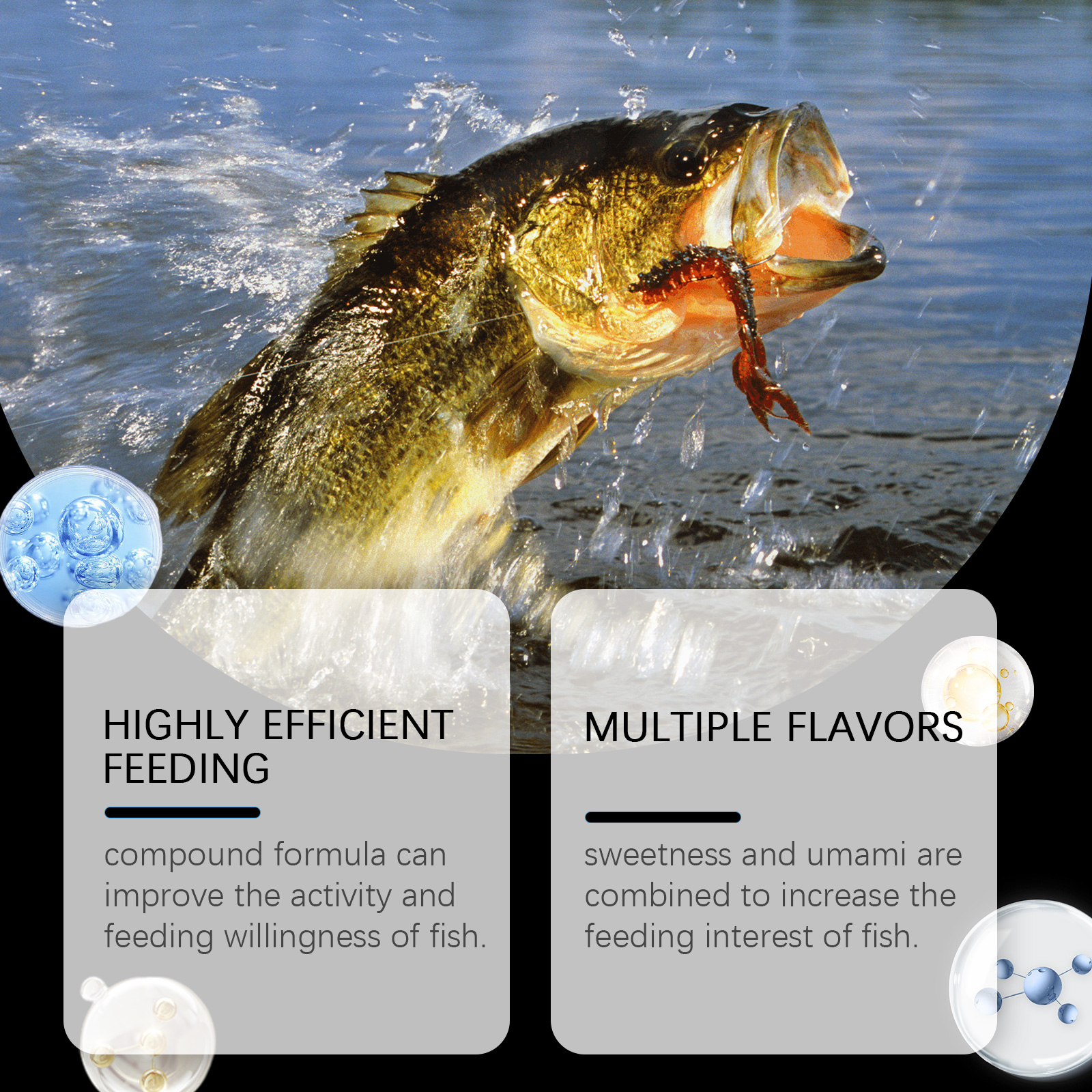100ml Natural Worm Concentrate Fishing Baits Fish Lure Attraction Enhancer Red Worm Baits Fish Attractant for Trout ﻿