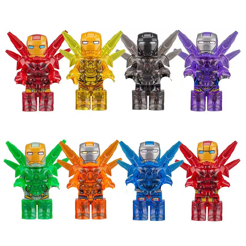 (30 pieces per set) Marvel Superhero Spider Man Iron Man Thanos Mini Building Blocks Anime Characters Children Toy Gifts