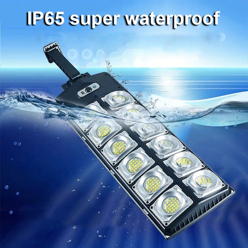 (720 leds) Solar LED Outdoor Light with Remote Control 720LED Waterproof Street Garden Lamp