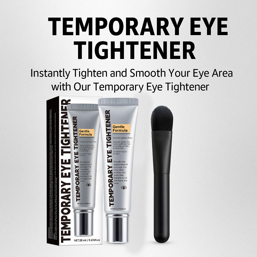 Eye Tightener Firming Lifting Instant Wrinkle Reducing Cream For Puffiness And Dark Circles Under Eye Daily Care Treatment 20g