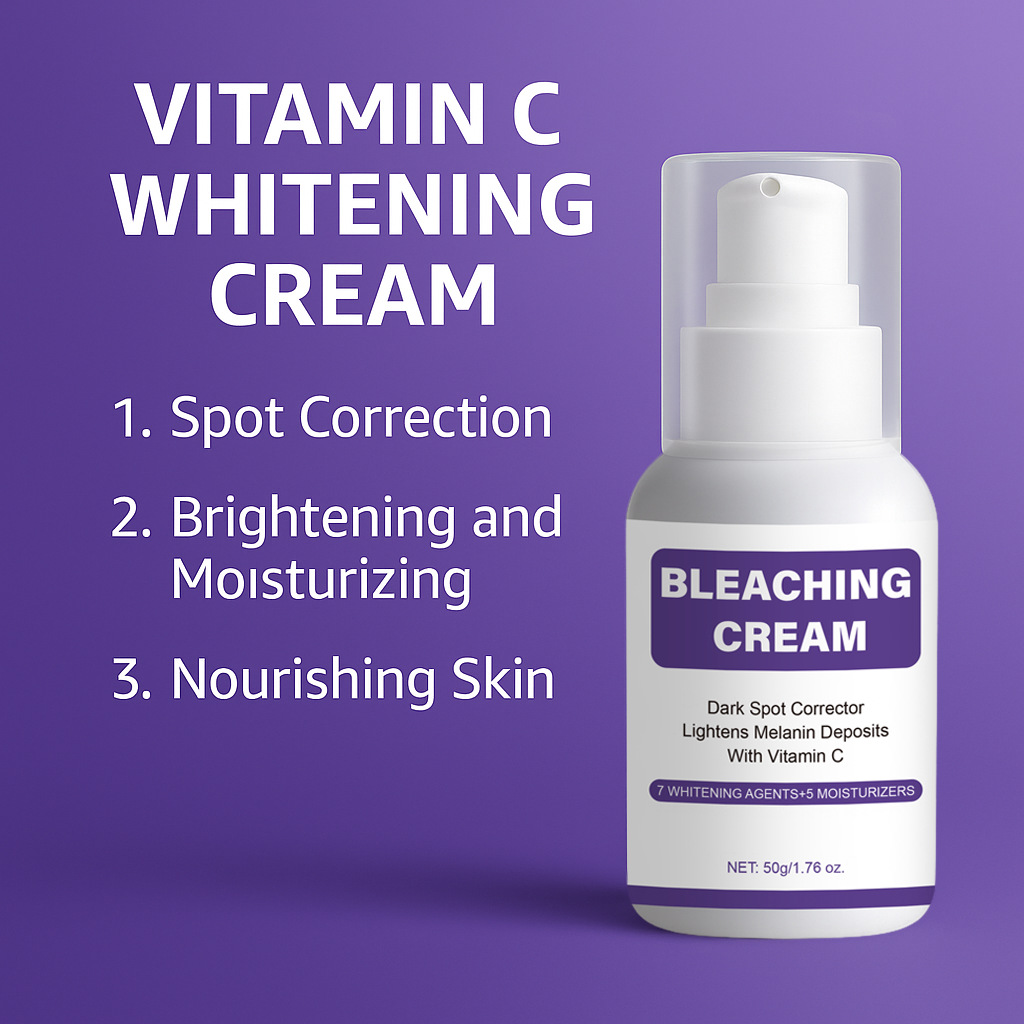 Vitamin C Brightening Dark Spot Cream For Even Skin Tone Daily Face Moisturizer 50g