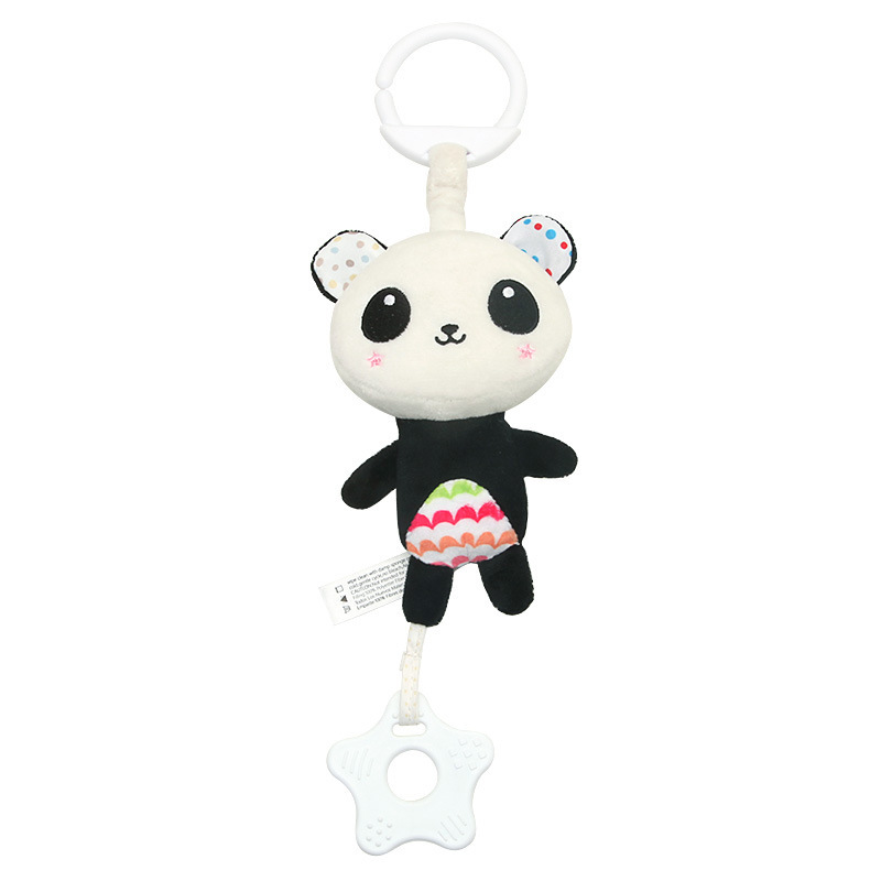 (rabbit) Baby Rattles with Teethers Soft Plush Stroller Car Seat Crib Baby Hanging Toys Development Infant Toy for Newborn Bebe Gifts