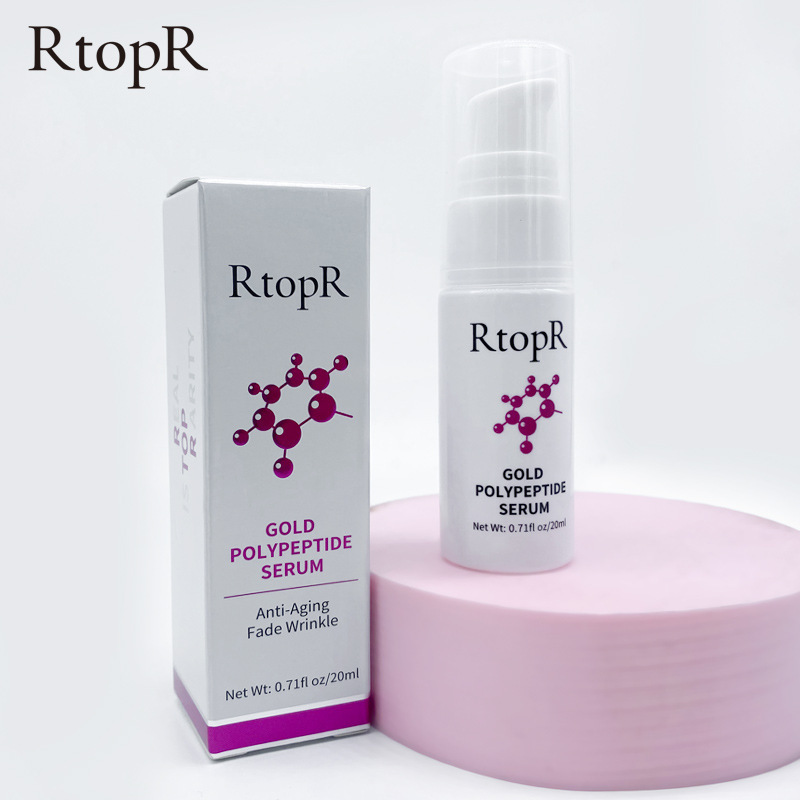 Gold Peptide Nourishing Essence For Face Firming Hydrating And Skin Rejuvenation Daily Anti Aging Care Serum 20ml