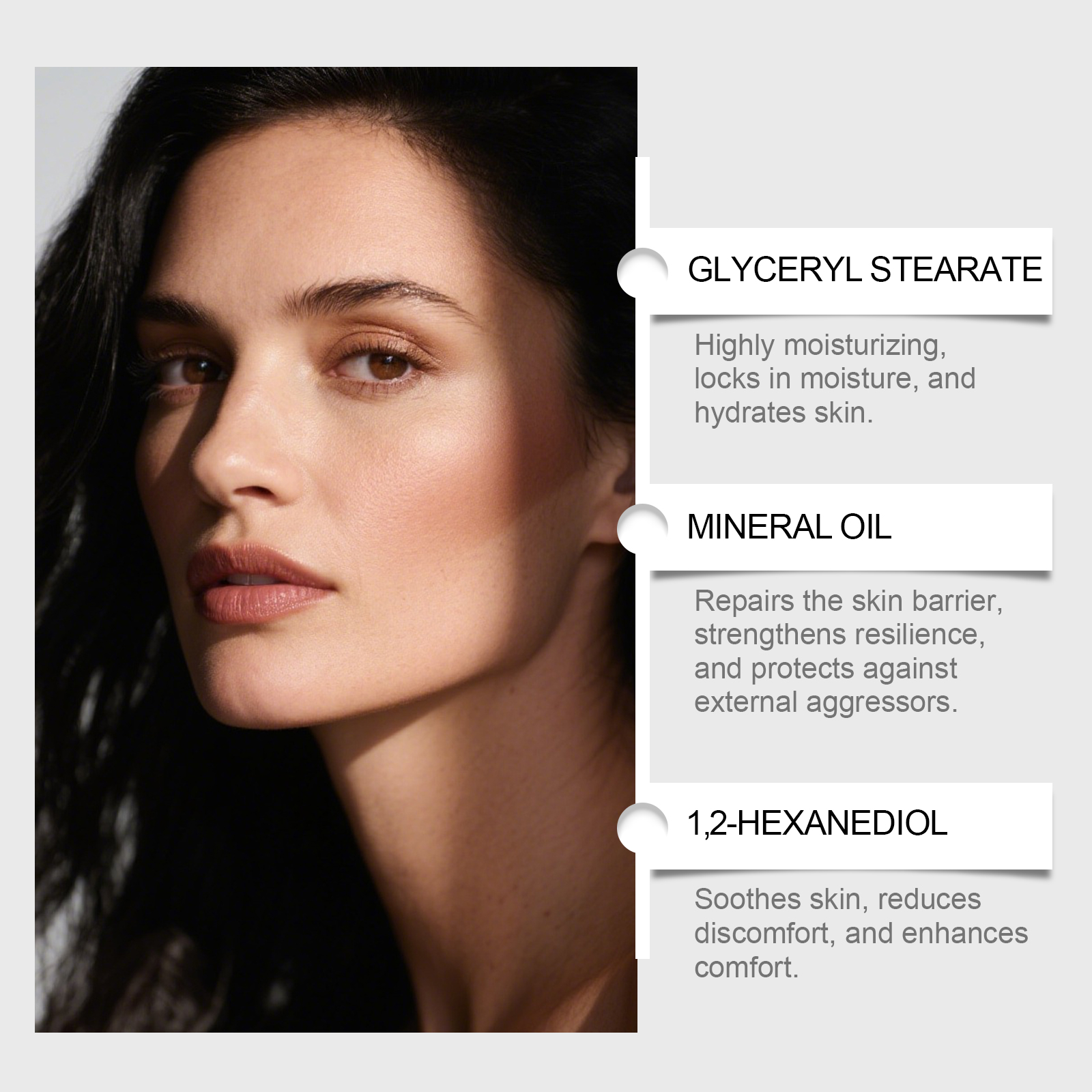 Facial Cream Daily Face Mild Skin Friendly Hydrating Moisturizing Nourishing Tender Smooth Fast Absorbed