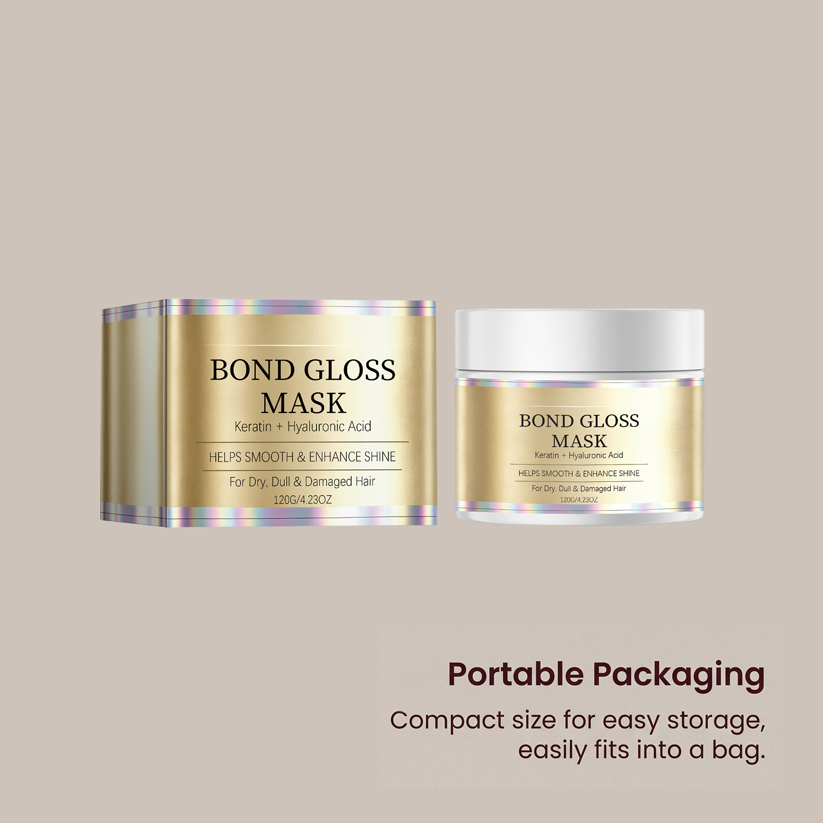 Smooth Glossy Hair Mask Hydrating Nourishing Moisturizing Soft Silky Fresh Floppy For Dry Damaged Hair Strands
