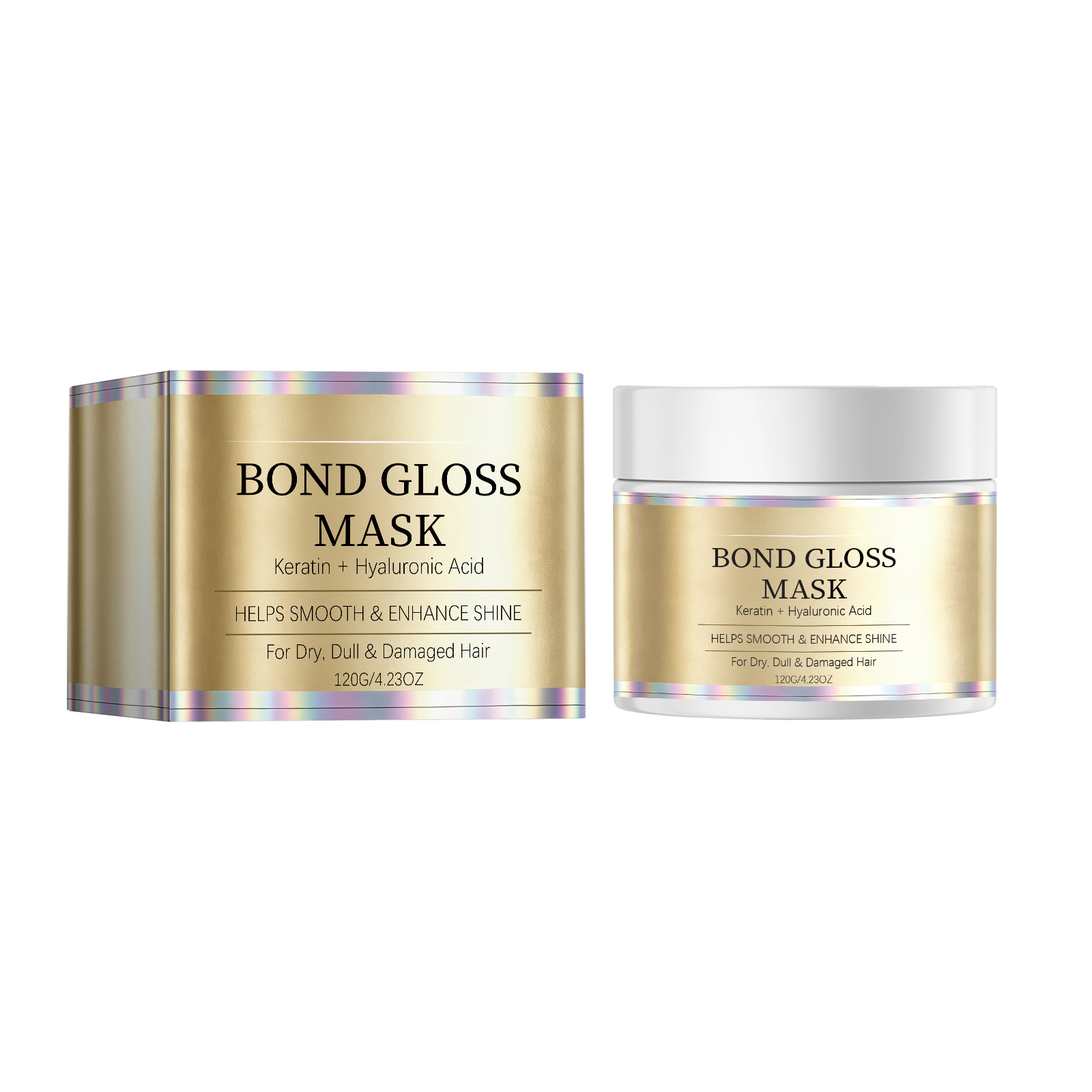 Smooth Glossy Hair Mask Hydrating Nourishing Moisturizing Soft Silky Fresh Floppy For Dry Damaged Hair Strands
