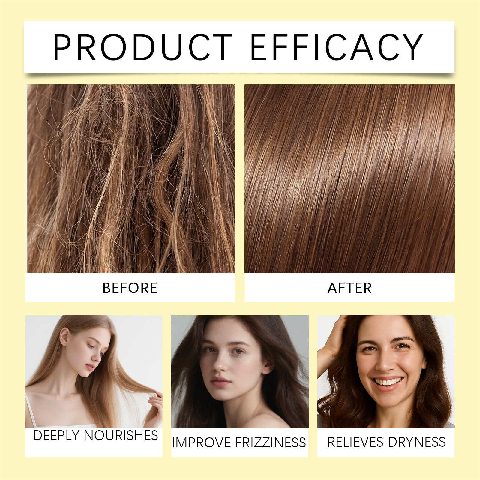 Moisturizing Hair Conditioner Mild Care Silky Shiny Light Hydration Daily Hair Care For All Hair Types Smooth Nourish Tender Gloss Fresh Soft