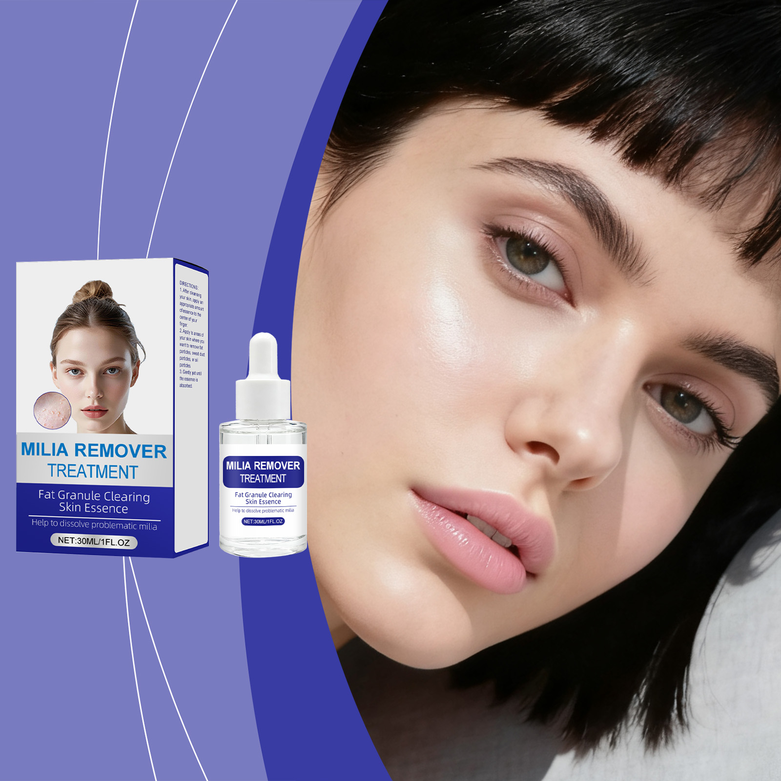 Skin Purifying Repair Essence Liquid For Daily Facial Skin Care And Sensitive Complexion Recovery