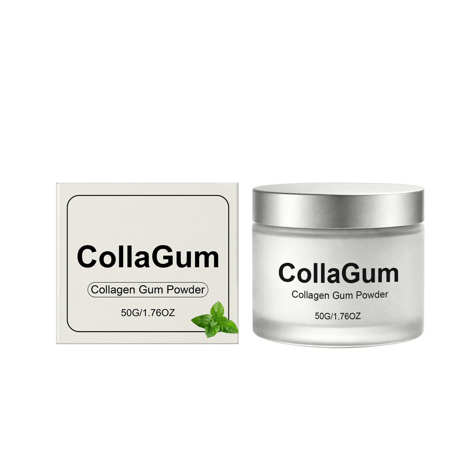 Collagen Dental Powder Mild Smooth Texture Cleanses Tooth Surface Stains Daily Fresh Care