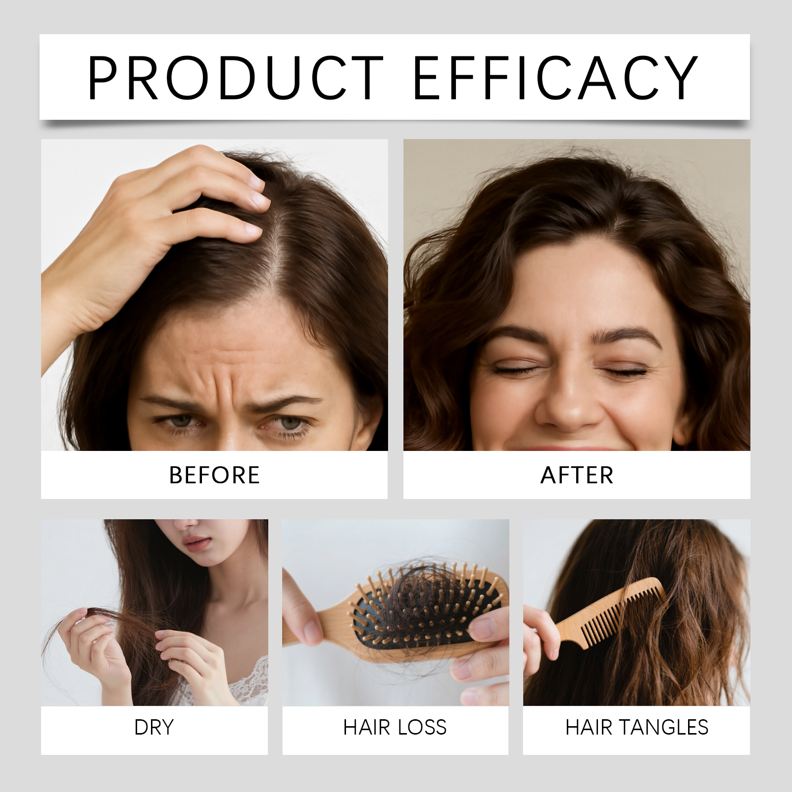 Scalp Essence Set Daily Moisturizing Soft Mild Hydrating Refreshing Non Sticky For Hair