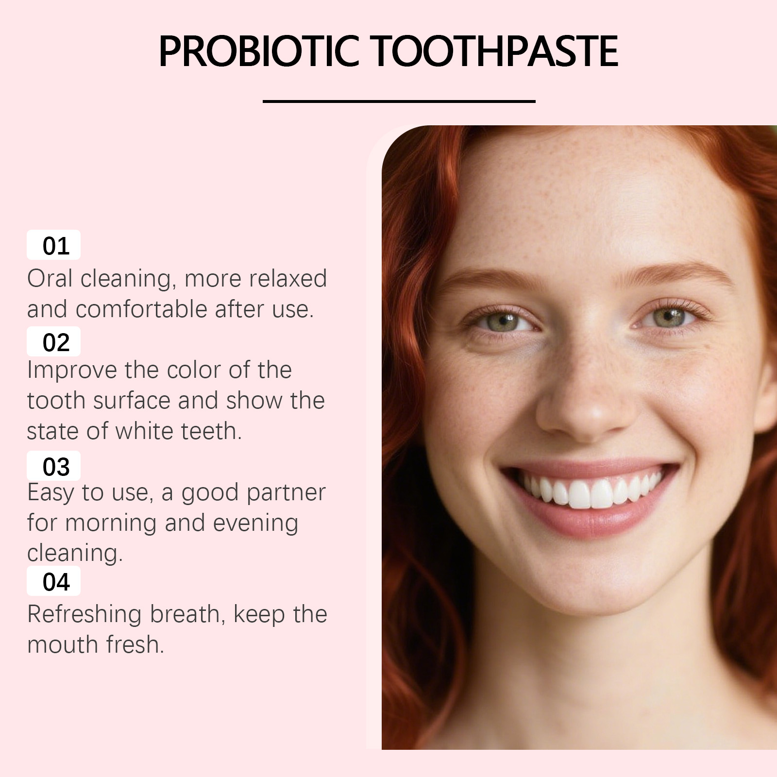 Toothpaste Daily Cleans Teeth Oral Residues Freshens Breath Protects Teeth Bright Mild Comfortable
