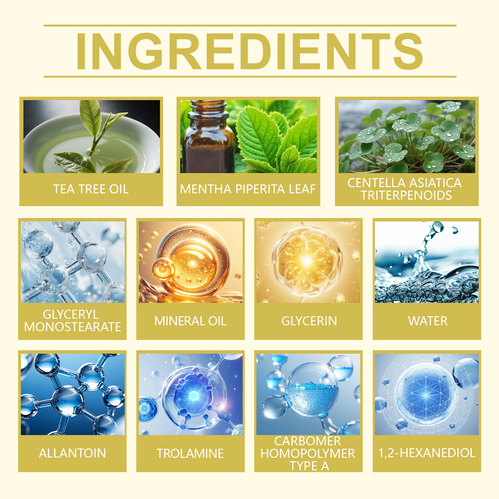 Herbal Skin Moisturizing Cream For Irritated Dry Skin Protect Skin Barrier Care Complexion