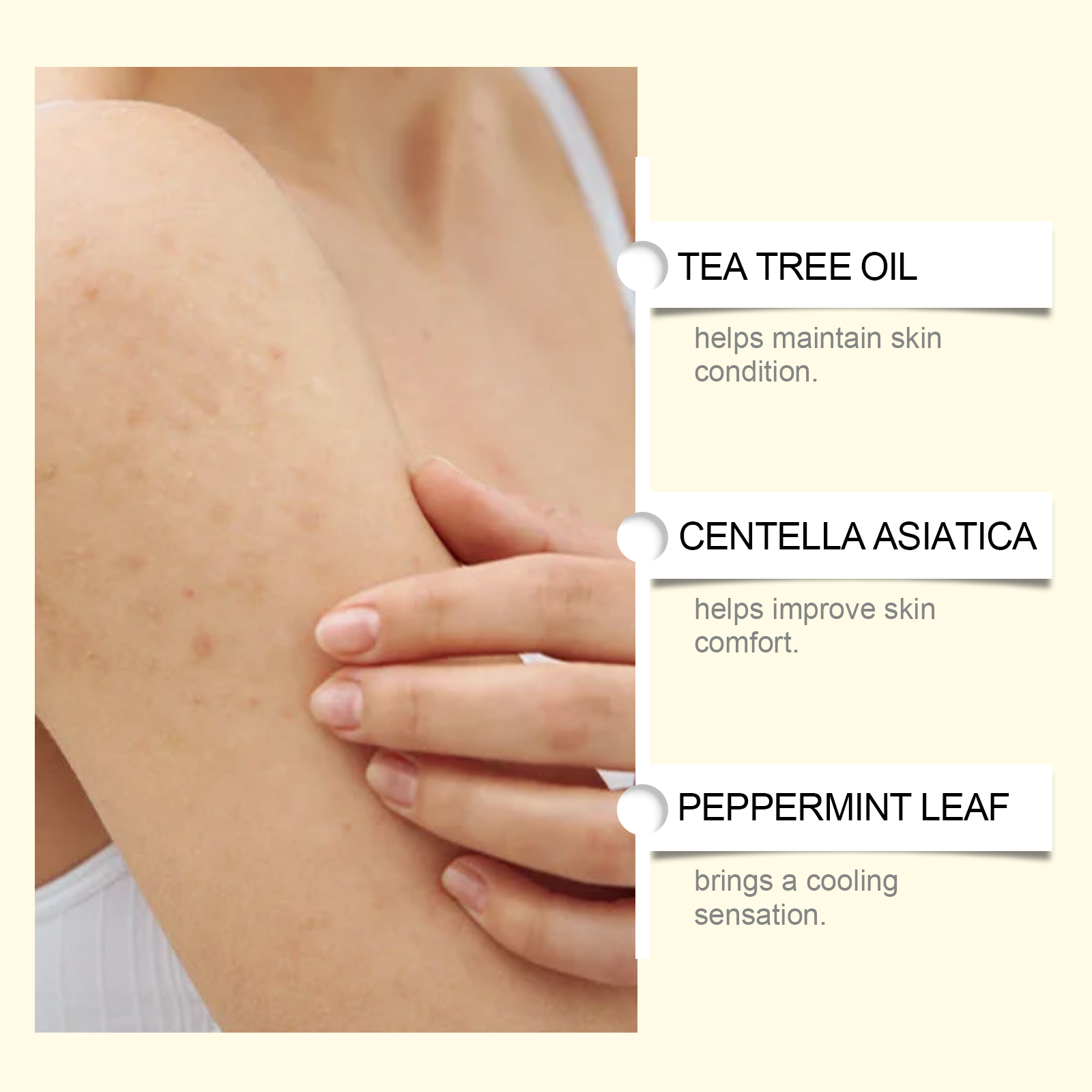 Herbal Skin Moisturizing Cream For Irritated Dry Skin Protect Skin Barrier Care Complexion