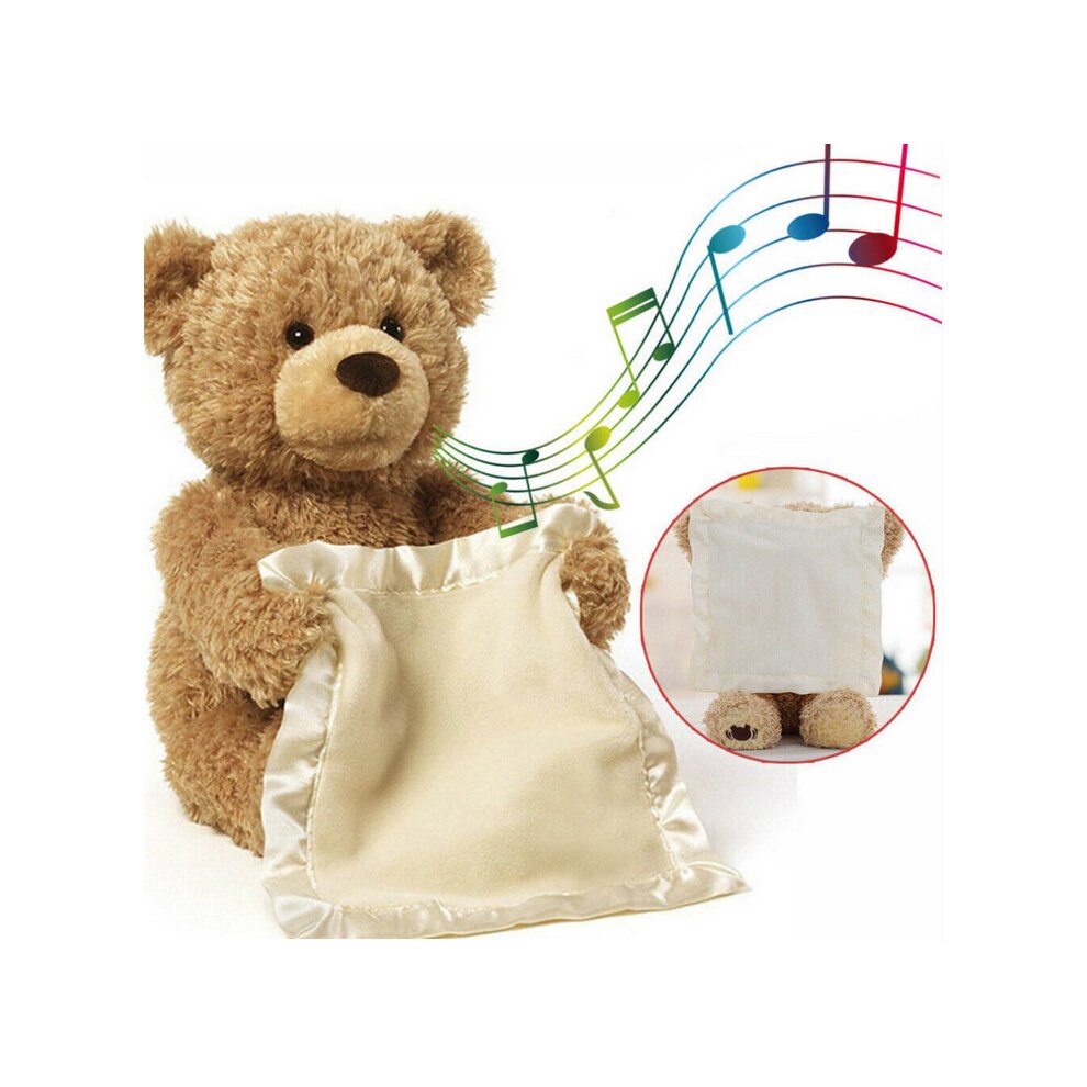 30cmPeek A Interactive Kids Gift Soft Toy Doll Boo Plush UK