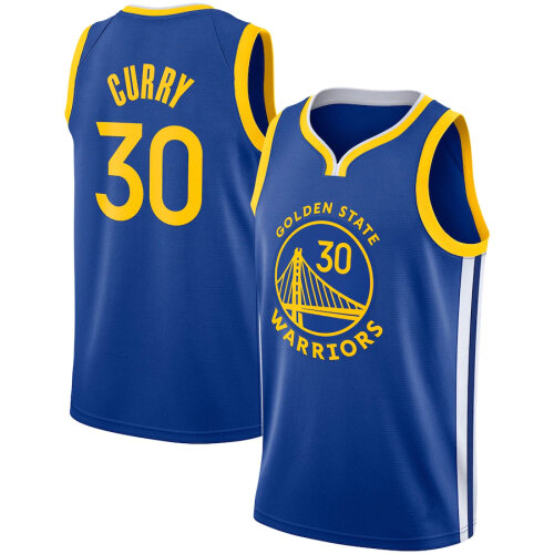 Basketball Jersey Golden State Warriors Stephen Curry No.30 Loose Sleeveless Sports Shirt for Basketball Player Star Fans Kids Boys Childs Gifts Blue