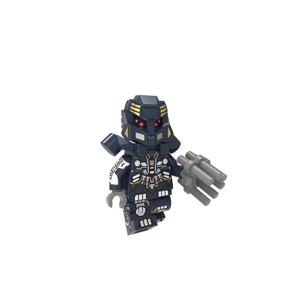 Transformers Toys Mini Building Blocks Bumblebee Set Fit Lego 8PCS Collectible Minifigures for Stocking Stuffers Easter Fillers Party Favor Movie Action Figure for Kids Boys and Girls