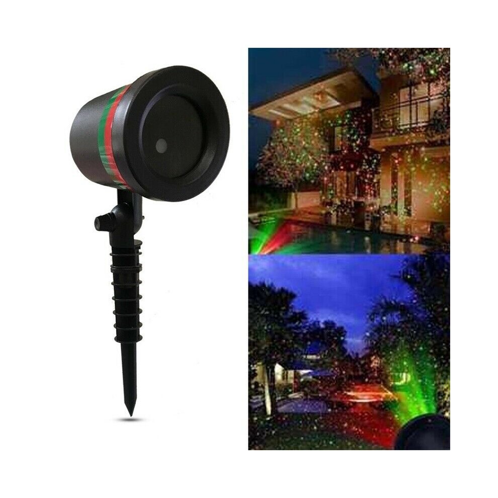 Christmas Projector Lights Laser LED Projection Lamp LED Garden Lawn Light IP65 Waterproof for Outdoor Party Halloween Xmas Birthday New Year