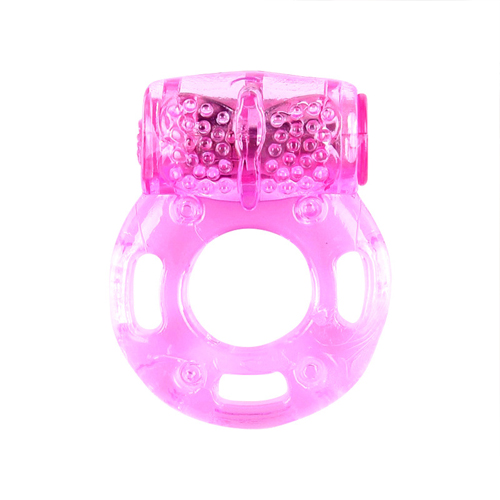 Cock Penis Ring Adult Sex Toy Vibrator Silicone Rubber Male Products Strong Vibration Delay Ejaculation Cock Ring For Men Couples Pleasure