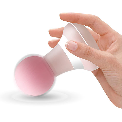 Mini Electric Handheld Massager Wand Powerful 6 Speed Vibration Modes-Pink