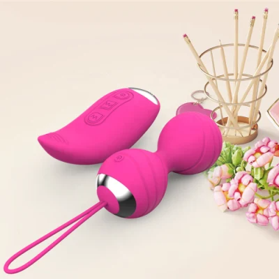 (Rose Pink) Vibrating Egg Vibrator Women Adult Sex Toys Bullet Vagina Pussy Massager Wireless Remote Control USB Charging 10 Vibration Modes