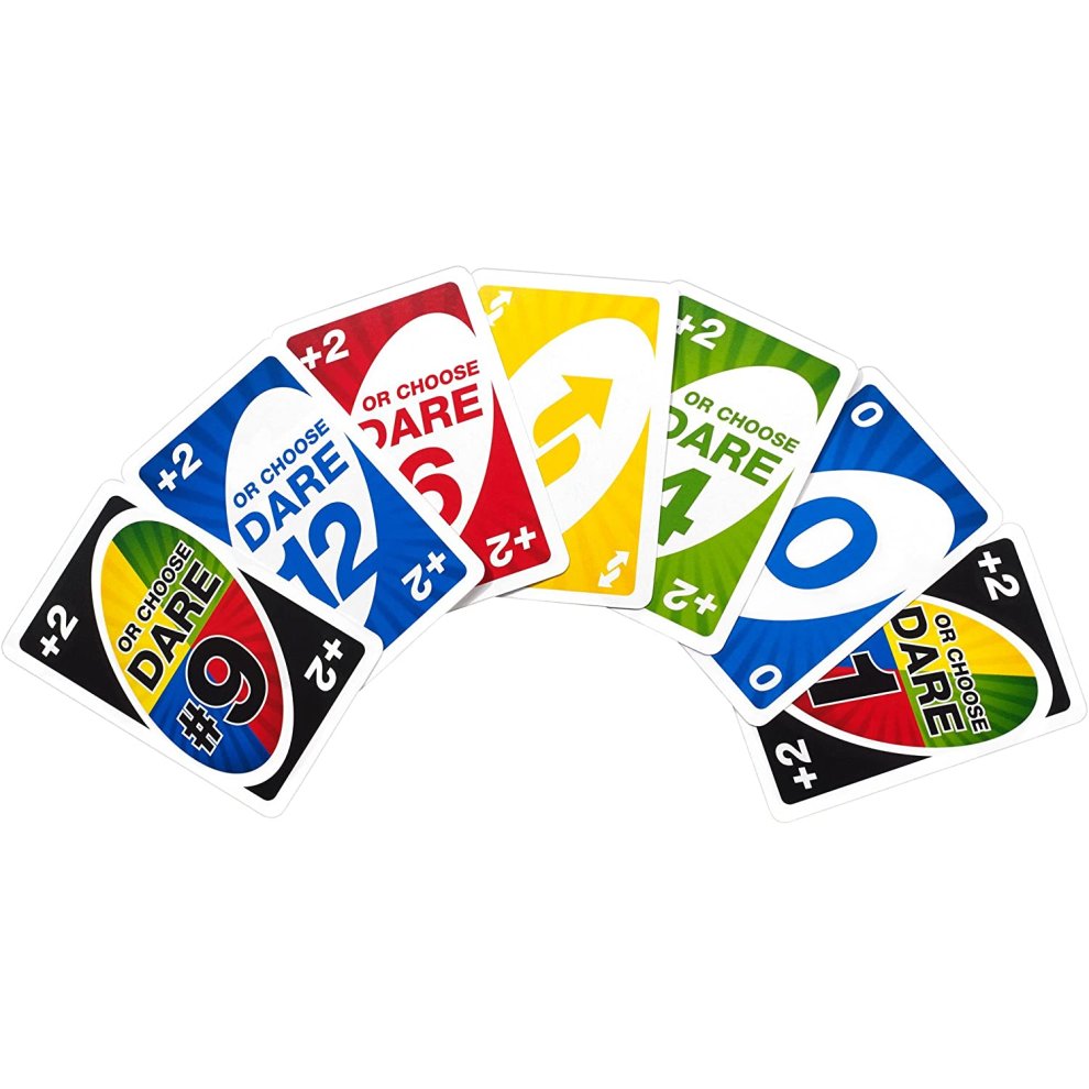 Uno Dare Card Game Gift for Kid Family Game Night