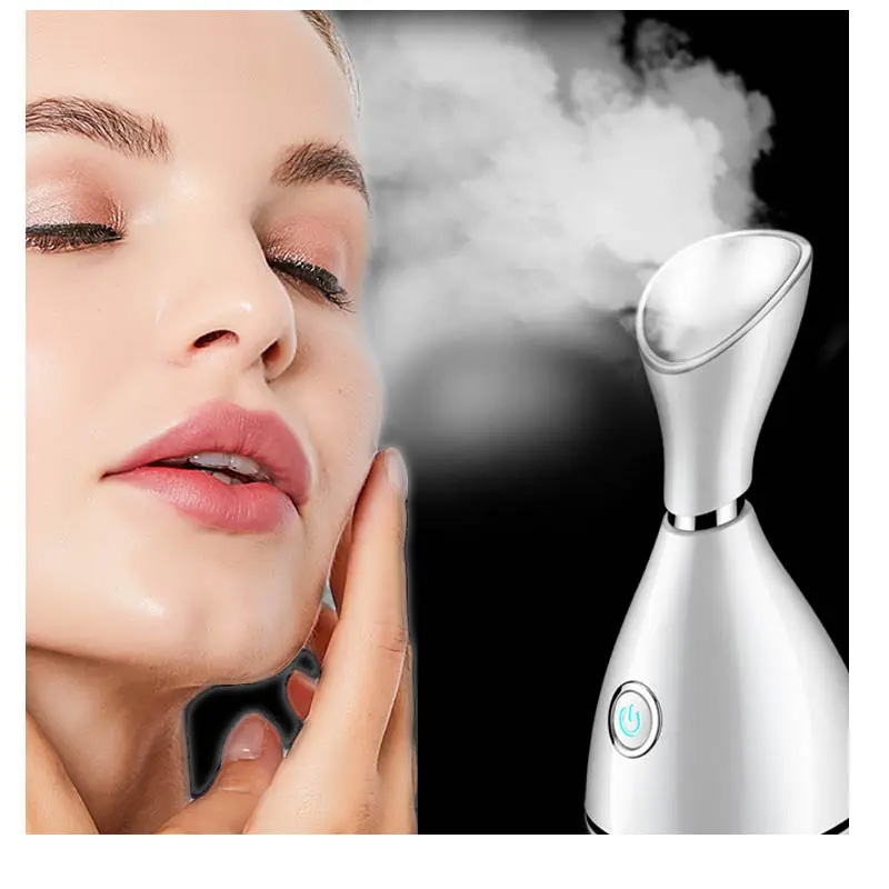 Mini Facial Steamer Portable Face Steam Spray Bottle Skin Remove Spa Beauty Instrument Plug Moisturizing Care Wrinkles
